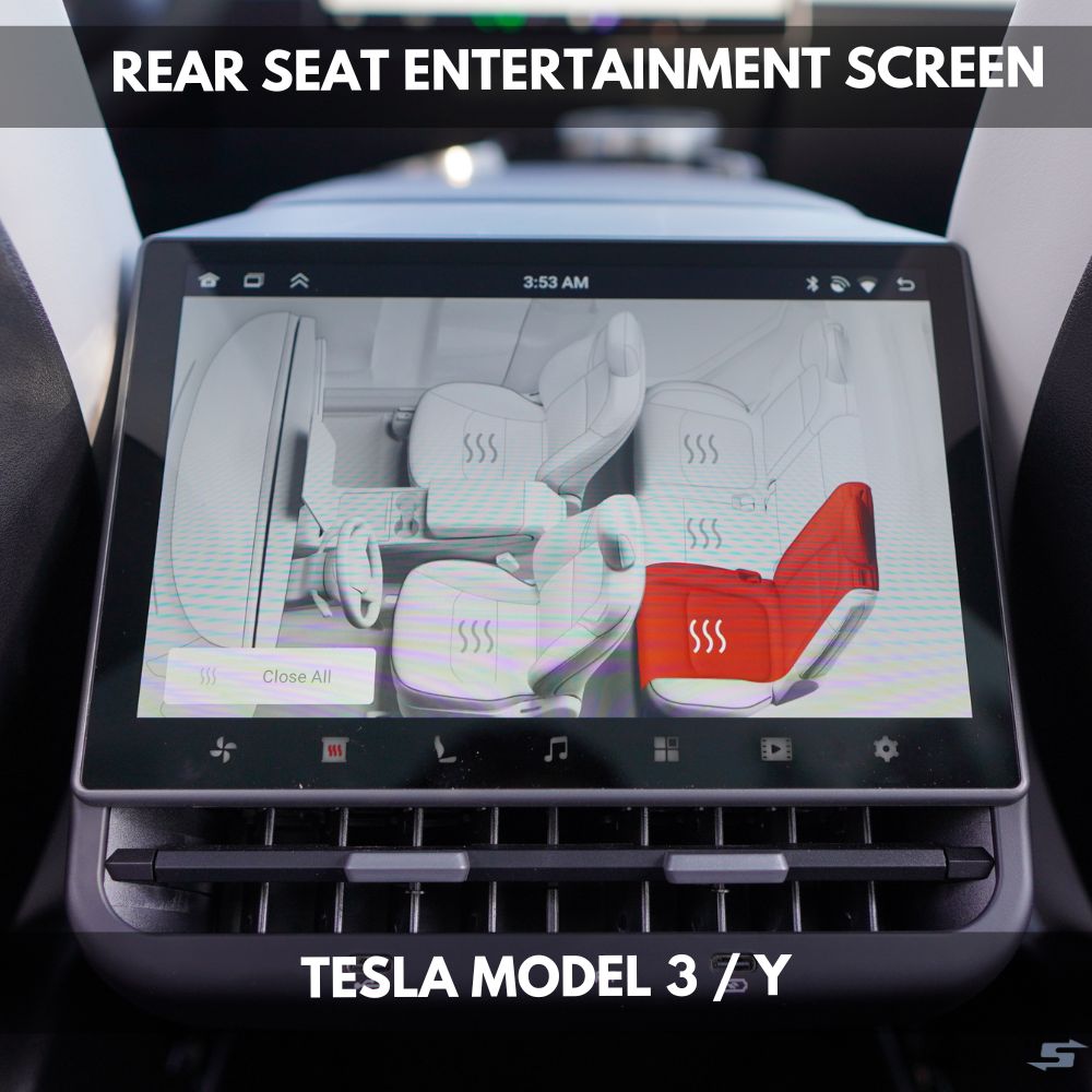 Tesla Model Rear Screen Rear Entertainment Screen for Tesla Model Y | SquareWheel... – squarewheels