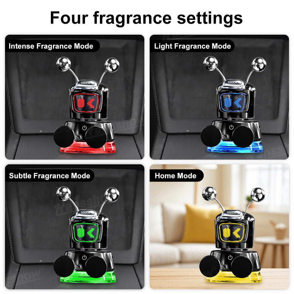 AI Smart Aroma Diffuser Kit for Tesla Model Y - ambient lighting feature