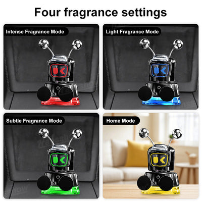 AI Smart Aroma Diffuser Kit for Tesla Model Y - ambient lighting feature