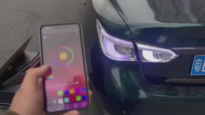 RGB Animated Tail Lights for Infiniti Q50 (2014-2017)