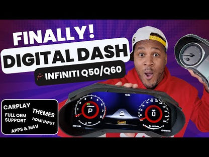 APEX Digital Dashboard Instrument Cluster for Infiniti Q50/Q60