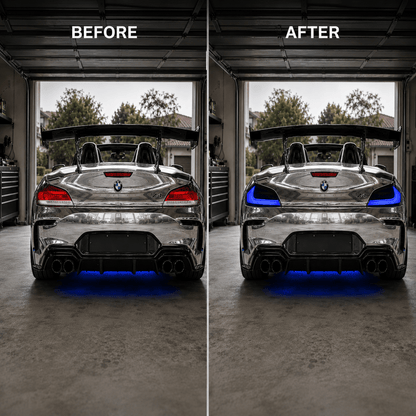 Bmw Z4 09-16 Tail Lights Smoke White
