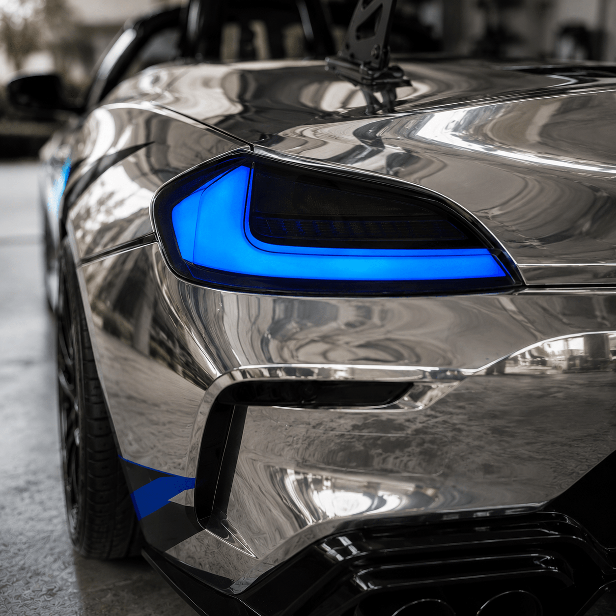 Bmw Z4 09-16 Tail Lights Smoke White