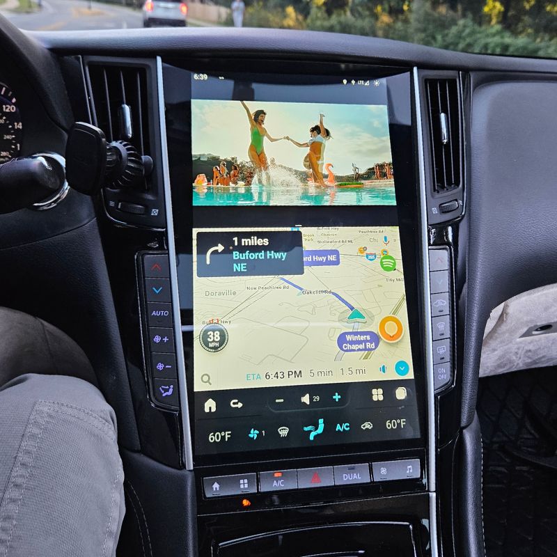 Infiniti Q50 (2014–2024) Android Head Unit | SquareWheels G-Series