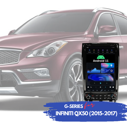 Infiniti QX50 (2015-2017) Unidad principal Android 11 Serie G