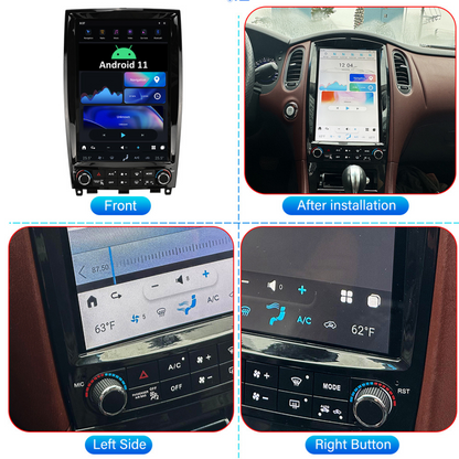 Infiniti QX50 (2015-2017) Unidad principal Android 11 Serie G