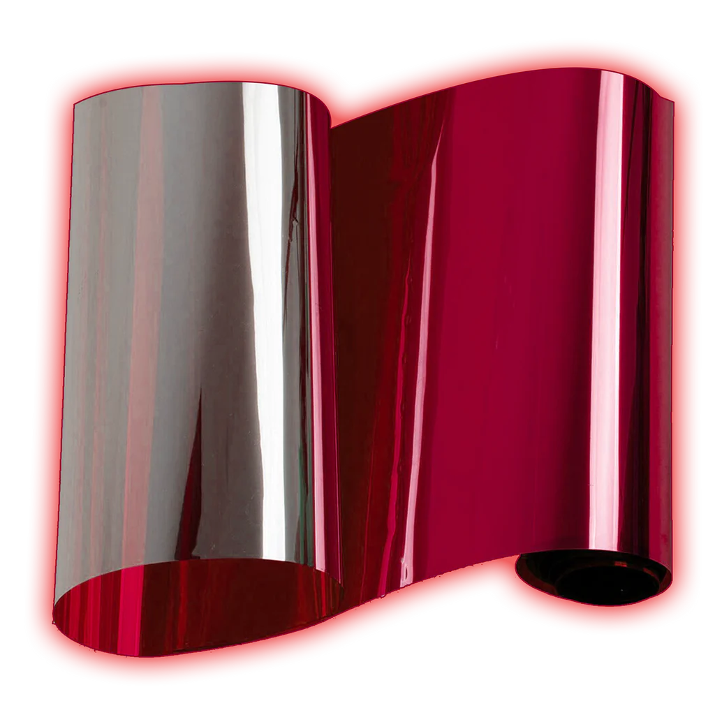 Reflective Window Tint — Vulcan Red