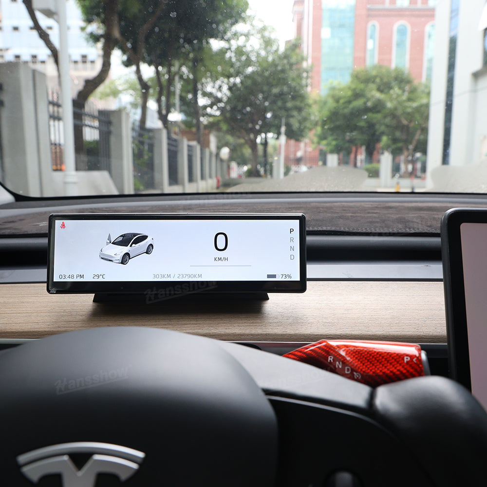 Tesla Model 3/Y APEX Touch Screen showing Android Auto interface