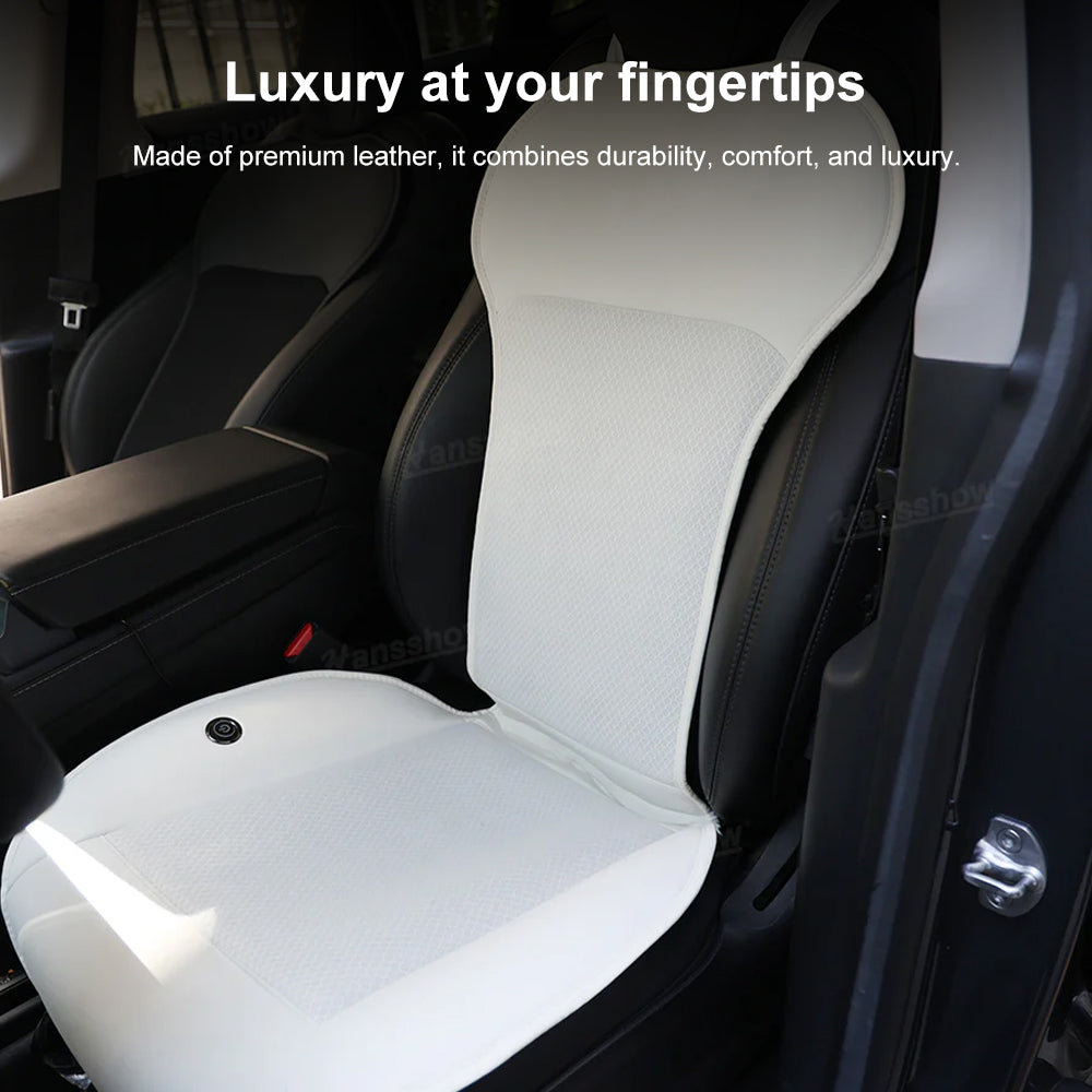 Model 3 & Y Cooling Seat Cover installed in Tesla Model Y