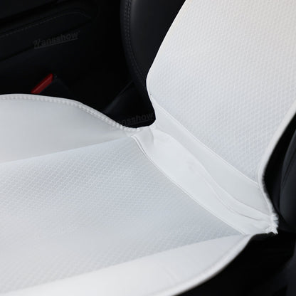 Model 3&Y Cooling Seat Cover with airflow feature highlighted