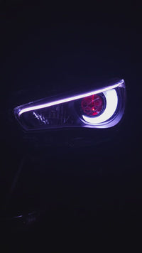 RGB Headlight Kit for Infiniti Q50 (Glowe@SQUAREWHEELS)