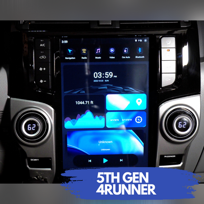 G-Series Android head unit for Toyota 4Runner front view