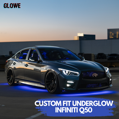 Resplandor RGB de corte personalizado premium Q50 (Glowe)