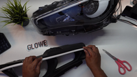 RGB Headlight Kit for Infiniti Q50 (Glowe@SQUAREWHEELS)