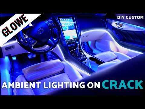 Glowe Ambient Lighting for Q50 (Stage 1)